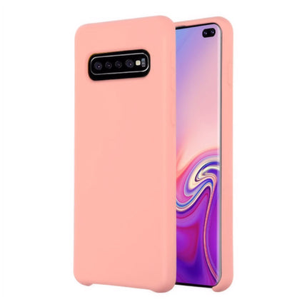 Samsung Galaxy M21 Silicone Hoesje - Zachte Matte Case Liquid Cover Roze