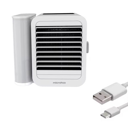 Draagbare Air Conditoner Ventilator - Mini USB Luchtkoeler - 1000ml Watertank - Wit