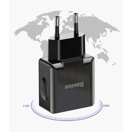 Fast Charge USB Stekkerlader - Quick Charge 3.0 Muur Oplader Wallcharger AC Thuislader Adapter Wit