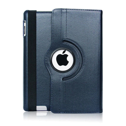 Leren Vouwbare Cover voor iPad Pro 11" - Multifunctioneel Hoesje Case Blauw