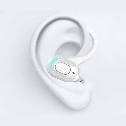 Draadloze Headset - Oorhaak Oordopje met Touch Control - TWS Oortje Bluetooth 5.2 Wireless Bud Headphone Oortelefoon Zwart