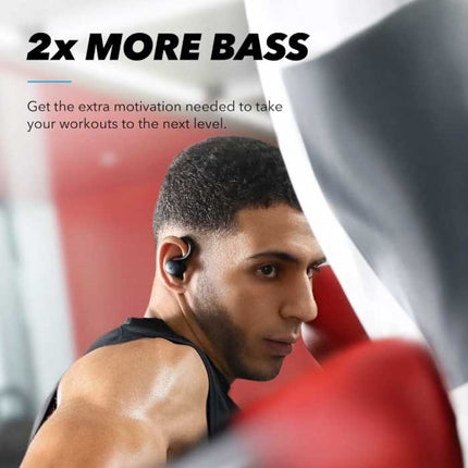 Soundcore Sport X10 Draadloze Oortjes met Oorhaak en Touch Control -  TWS Bluetooth 5.2 Wireless Oortelefoon Zwart