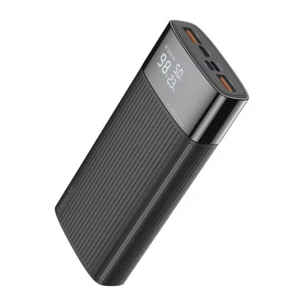 Powerbank 20.000mAh - QC/PD 3.0 met 3 Oplaadpoorten - Noodaccu Batterij Oplader - Zwart