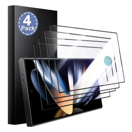 4-Pack Samsung Galaxy S23 Ultra Screen Protector - 9H Film Gehard Glas