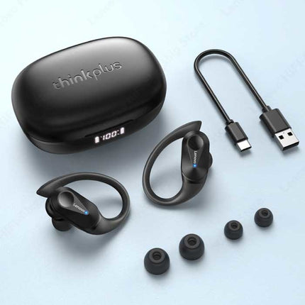 LP7S Draadloze Oortjes - Bluetooth 5.3 Touch Control Oordopjes Zwart 