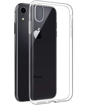 iPhone XR Transparant Clear Case Cover Silicone TPU Hoesje 