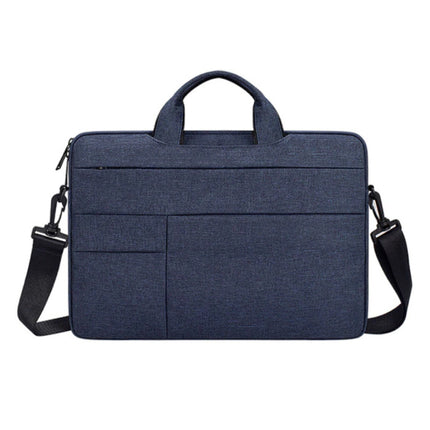 Draagtas met Riem voor Macbook Air Pro - 15.6 inch - Laptop Sleeve Case Cover Blauw 