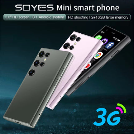 S23 Mini Smartphone - 2 GB RAM - 16 GB Opslag - 2 MP Camera - 1000mAh Batterij - Groen