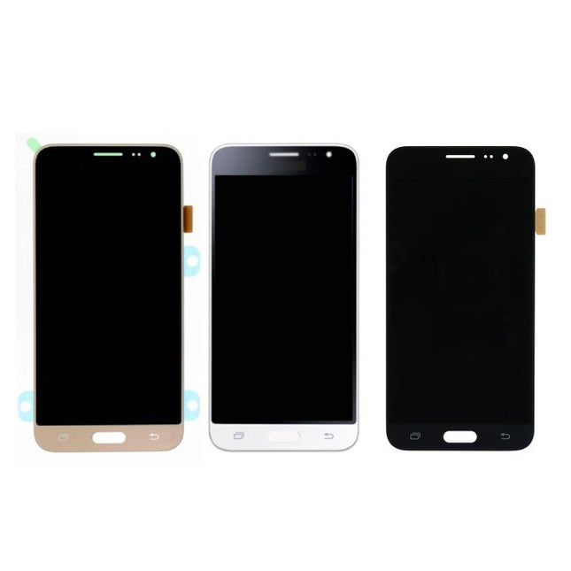 Samsung Galaxy J3 J330 2017 Scherm (Touchscreen + AMOLED + Onderdelen) A+ Kwaliteit - Zwart/Lichtblauw/Goud