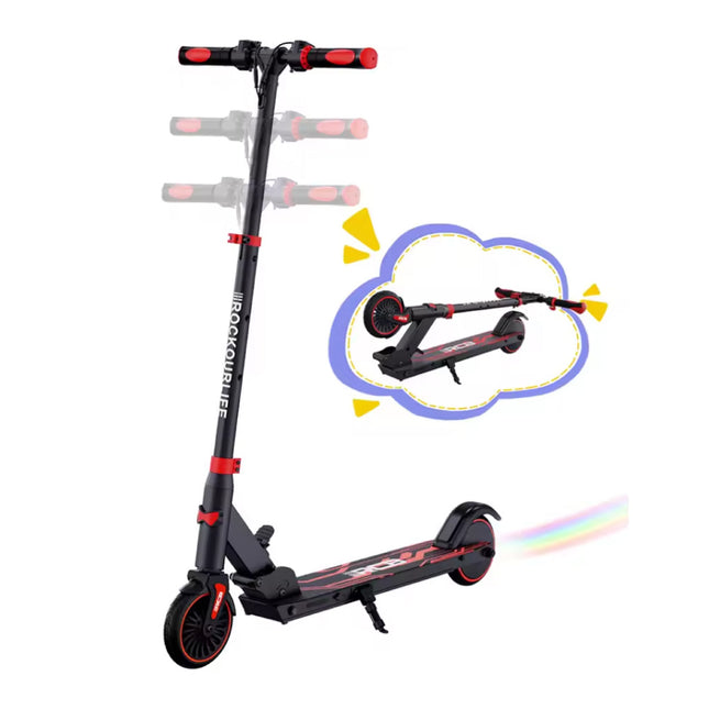 Rockourlife R15 Elektrische Scooter voor Kinderen - Smart E Step - 250W - 20 km/u - Rood