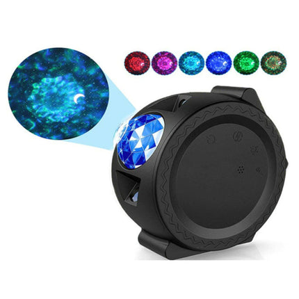 Sterren Projector - Bluetooth Sterrenhemel Muziek Sfeerlamp Tafellamp Zwart