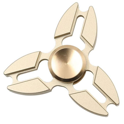 Falcon Tri Fidget Hand Spinner Anti Stress Draaier Toy Goud