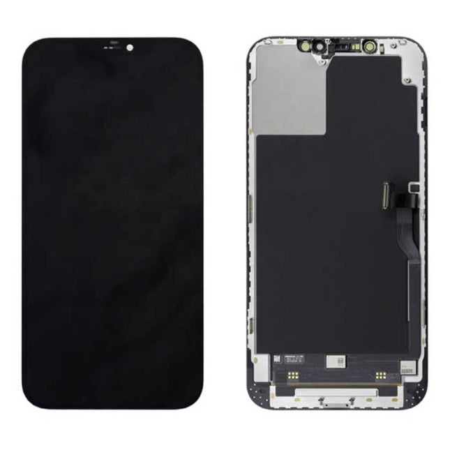 iPhone 12 Pro Max Scherm (Touchscreen + OLED + Onderdelen) AAA+ Kwaliteit - Zwart
