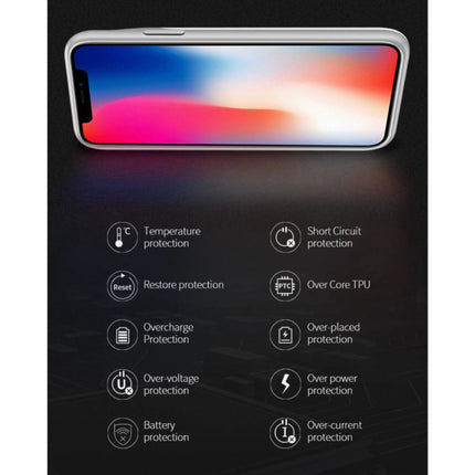 iPhone 11 Pro Max Slim Powercase 6000mAh Powerbank Hoesje Oplader Batterij Cover Case Blauw