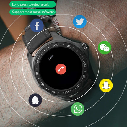 BW-HL3 Smartwatch Smartband Smartphone Fitness Sport Activity Tracker Horloge IPS iOS Android iPhone Samsung Huawei Zilver