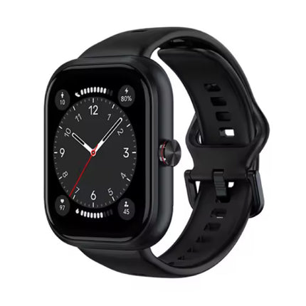 Choice Smartwatch - AMOLED Scherm - Gezondheid Monitor - Sport Activity Tracker Horloge - Silicoon Bandje - Zwart