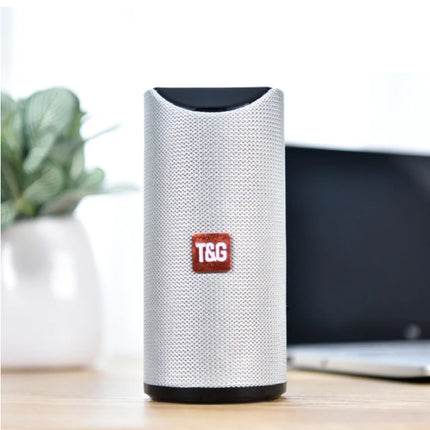 TG-113 Draadloze Soundbar Luidspreker Wireless Bluetooth 4.2 Speaker Box Zilver