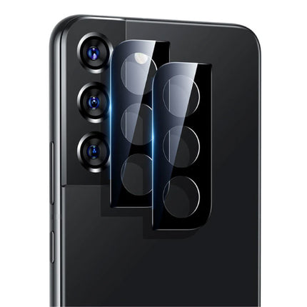 Samsung Galaxy S23 Plus Metalen Camera Lens Cover - Shockproof Case Bescherming Zwart