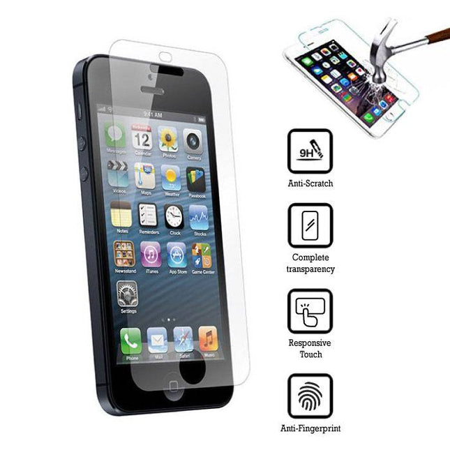 iPhone 5C Screen Protector Tempered Glass Film Gehard Glas Glazen