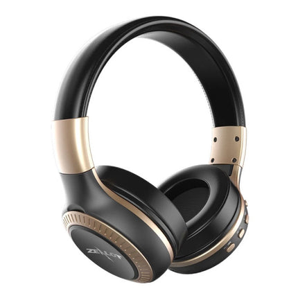 B19 Draadloze Koptelefoon met LED Display en FM Radio - Bluetooth 5.0 Wireless Headphones Stereo Studio Goud