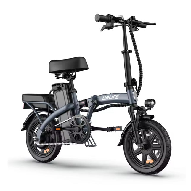 F1L Elektrische Fiets - 14-inch Wielen - Opvouwbare Smart E-Bike - Grijs