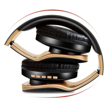 P18 Bluetooth Koptelefoon met Opbergtasje - Opvouwbaar Headset DJ Headphones Zwart 
