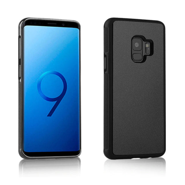 Samsung Galaxy S9 Plus - Anti Gravity Absorption Case Cover Cas Hoesje Zwart