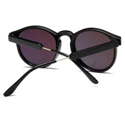 Retro Ronde Zonnebril - Gepolariseerd Driving Shades Vintage Transparant