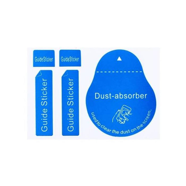 5-Pack Dust Absorber Screenprotector Guide Sticker