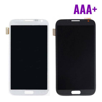 Samsung Galaxy Note 2 N7100 Scherm (Touchscreen + AMOLED + Onderdelen) AAA+ Kwaliteit - Zwart/Wit
