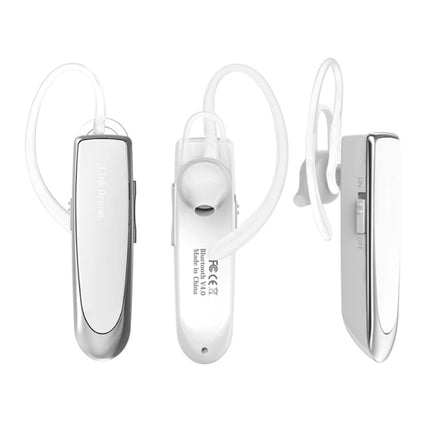 Draadloze Business Headset - Oordopje One Click Control TWS Oortje Bluetooth 5.0 Wireless Bud Headphone Oortelefoon Wit