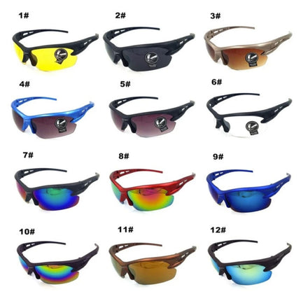 Gepolariseerde Ski Zonnebril - Sport Skibril Shades Zwart