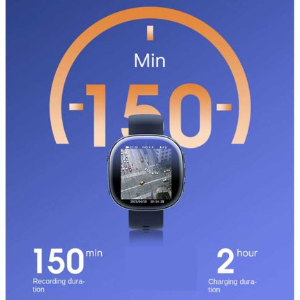 Security Camera Horloge Smartband DVR Camera - 1080p - 32 GB Ingebouwd Geheugen