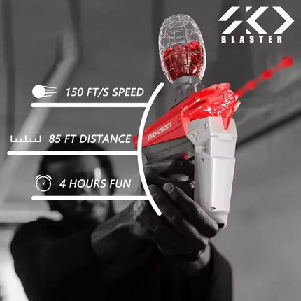 C5001 Elektrische Gel Blaster met 5000 Balletjes - Water Speelgoed Foam Shooter - Rood
