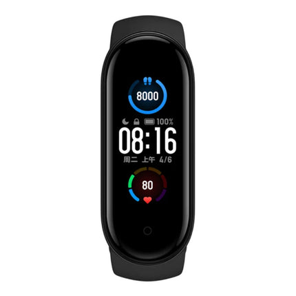 Mi Band 5 Smartband Sport Fitness Tracker Smartwatch Smartphone Activity Horloge AMOLED iOS Android Zwart