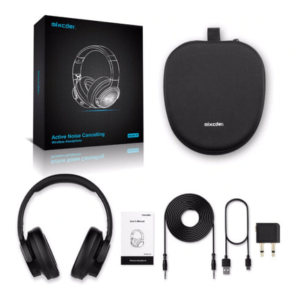 E9 Draadloze Koptelefoon Bluetooth Wireless Noise Cancelling Headphones HiFi