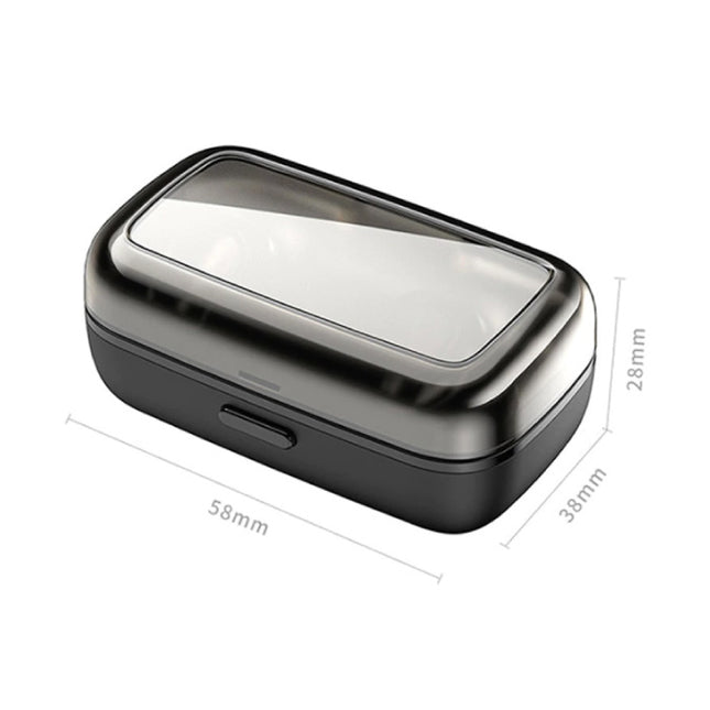 XG23 TWS Draadloze Smart Touch Control Koptelefoon Bluetooth 5.0 In-Ear Draadloze oordopjes Koptelefoon Oordopjes 450 mAh Zwart