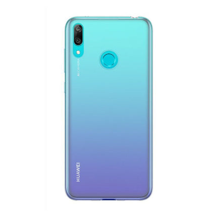 Transparant Clear Case Cover Silicone TPU Hoesje Huawei Y7 2019