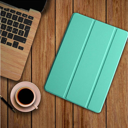 iPad Mini 2  Leren Vouwbare Cover Hoesje Case Groen