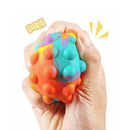 Pop It Stressbal - Squishy Fidget Anti Stress Knijpbal Speelgoed Bubble Bal Siliconen Zonnebloemen