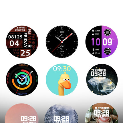 2021 Sport Smartwatch - Leren Bandje Fitness Activity Tracker Horloge Android - Roze