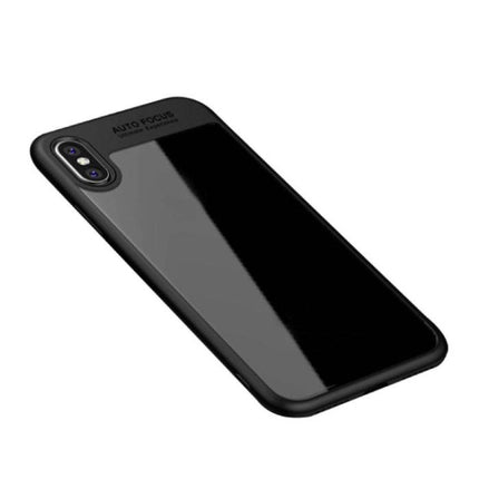 iPhone SE (2020) - Auto Focus Armor Case Cover Cas Silicone TPU Hoesje Zwart