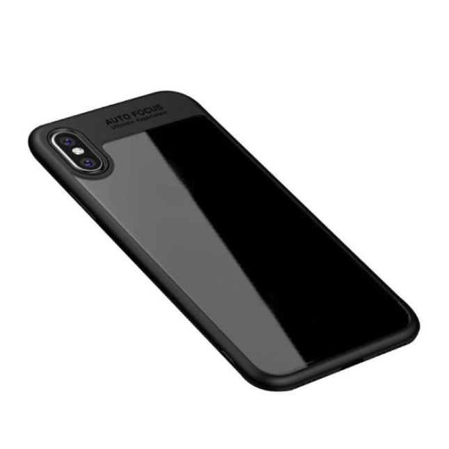 iPhone SE (2020) - Auto Focus Armor Case Cover Cas Silicone TPU Hoesje Zwart
