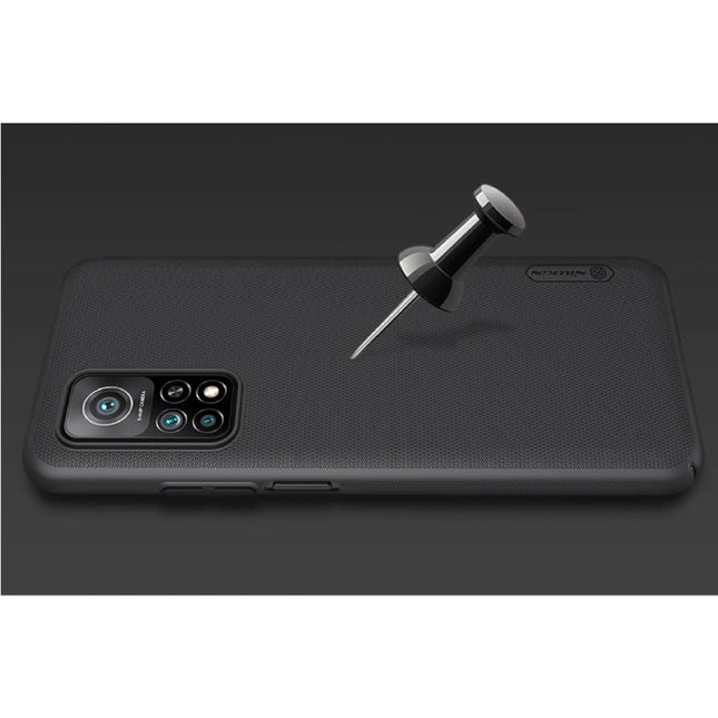 Xiaomi Mi 10T Frosted Shield Hoesje - Shockproof Case Cover Cas Rood