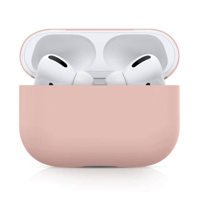 Flexibel Hoesje voor AirPods Pro - Silicone Skin AirPod Case Cover Soepel - Roze