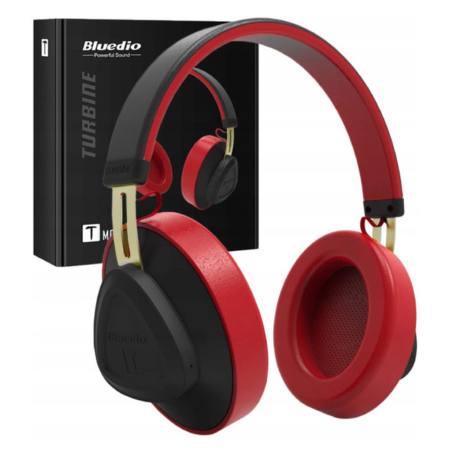 TM Draadloze Koptelefoon Bluetooth Wireless Headphones Stereo Gaming Rood