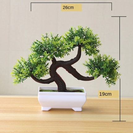 Kunst Bonsai Boom - Planten Nep Plant Plastic Decoratie Ornament