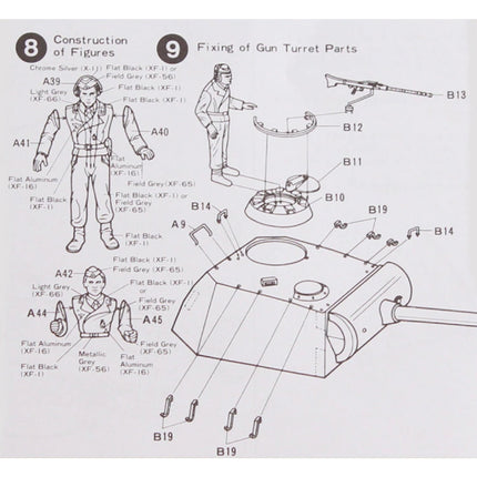 1:35 Schaalmodel Panzer Tank Bouwkit - Panzerkampfwagen Duitse Panther Leger Model 