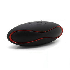 Mini X6 Rugby Wireless Draadloze Stereo Speaker Luidspreker Box Bluetooth 3.0 Zwart