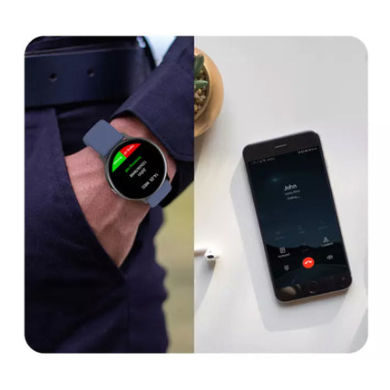 Sport Smartwatch - Silicoon Bandje Fitness Activity Tracker Horloge Android - Roze